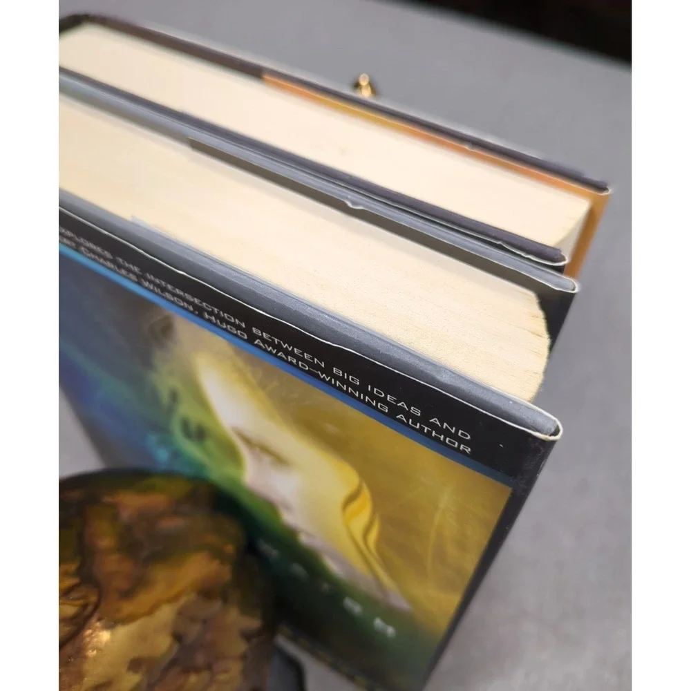 Robert J. Sawyer Watch & Wonder (WWW Trilogy Books 2-3) First Edition Hardcovers